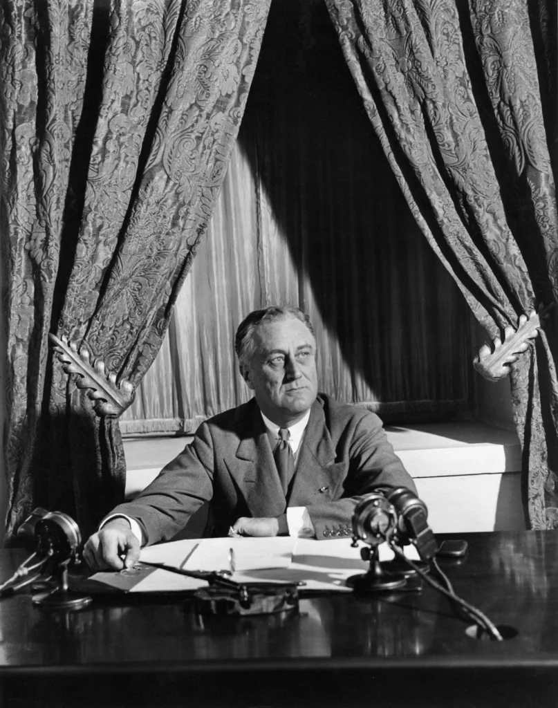 FDR in the Oval Office